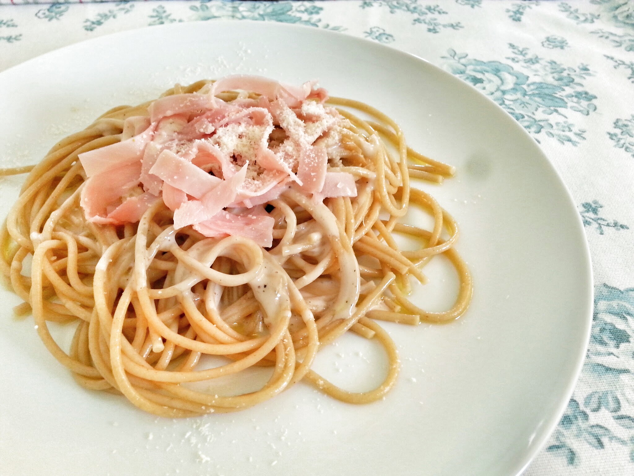 ESPAGUETIS CARBONARA coneSedesalud